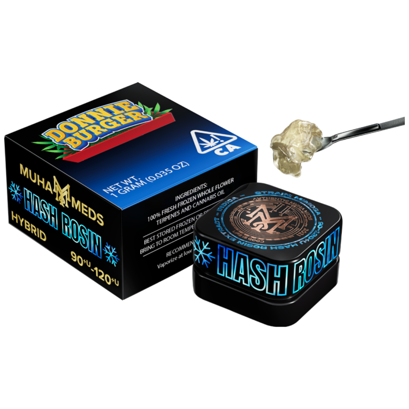 Donny Burger Muha Meds Hash Rosin | Hybrid