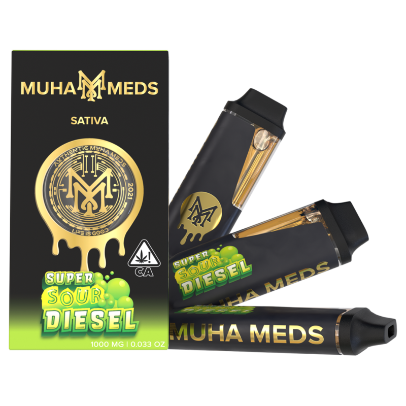 Super Sour Diesel Muha Meds Disposable 2000MG | Sativa