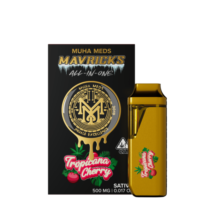 Tropicana Cherry Muha Meds Disposable Maverick | Sativa