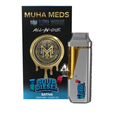 Sour Diesel Muha Meds Disposable Live Resin 1000MG | Sativa