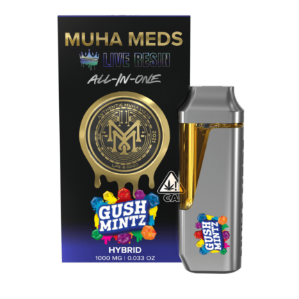 Gush Mints Muha Meds Disposable Live Resin | Hybrid