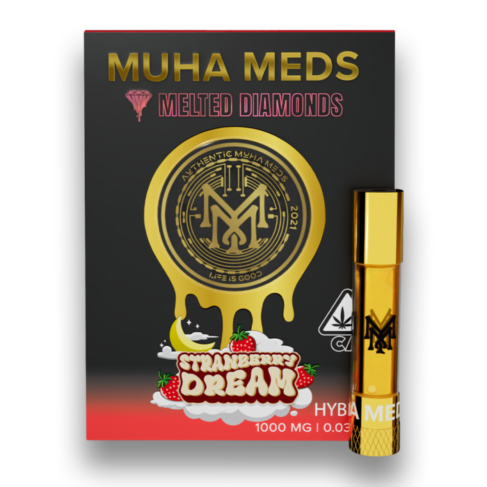 Strawberry Dream Muha Meds Cart 1000MG | Hybrid