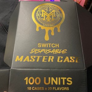 Muha Meds 2G SWITCH Disposable - Dual Flavors | 100 Units Master Box