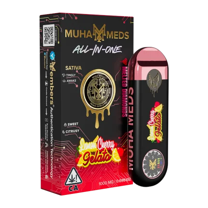 New Muha Gen 3 Lemon Cherry Gelato Sativa | 1000MG