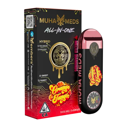New Muha Orange Tangie Hybrid | 1000MG | 0.035OZ - Gen 3