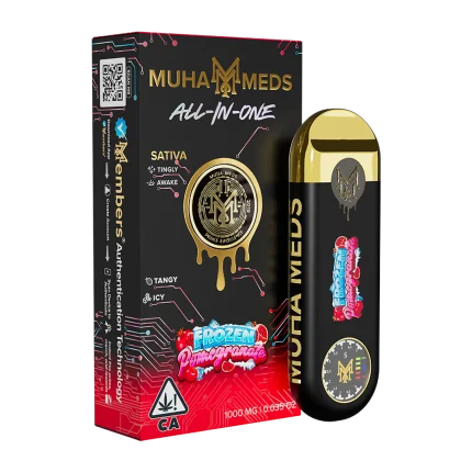 New Muha Gen 3 Frozen Pomegranate Sativa | 1000MG