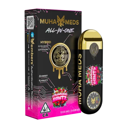 New Muha Gen 3 Strawberry Runts Hybrid | 1000MG
