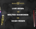 Live Resin vs Melted Diamonds vs Hash Rosin